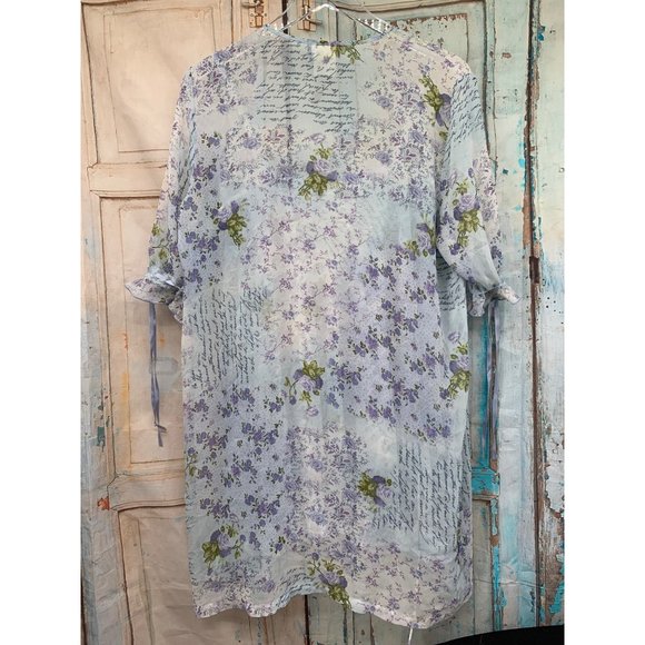 Secret Treasures Robe & Teddy, Size Medium - Picture 8 of 8